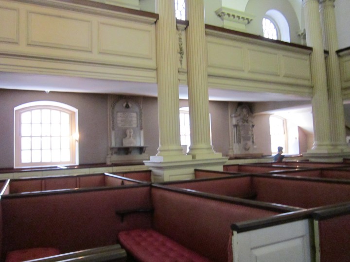 Inside King's Chapel